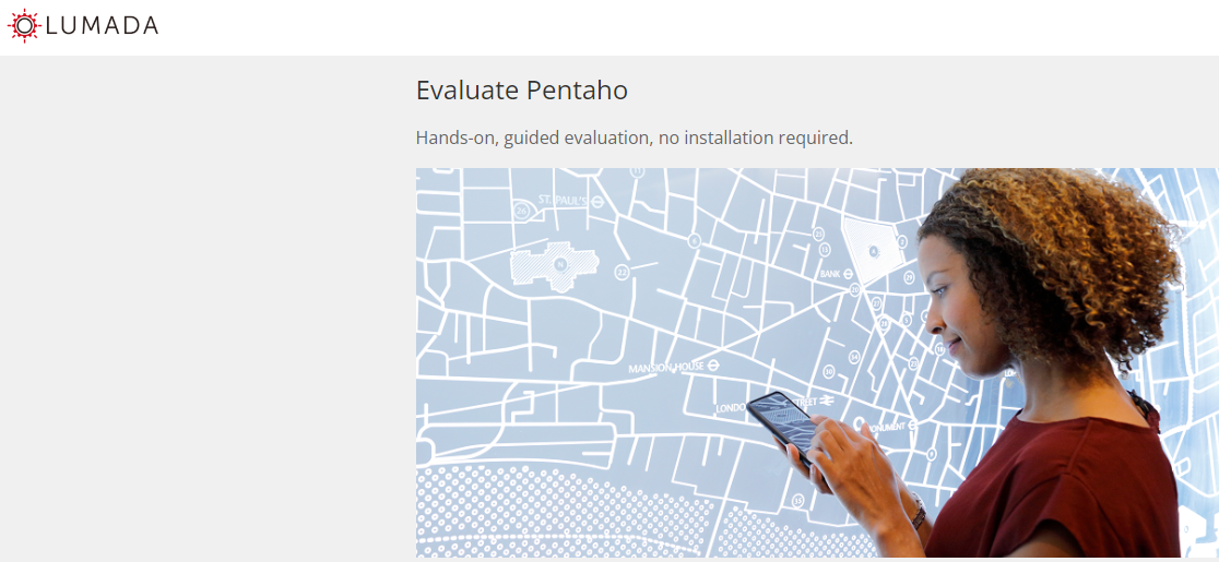 screenshot of Lumada DataOps Suite